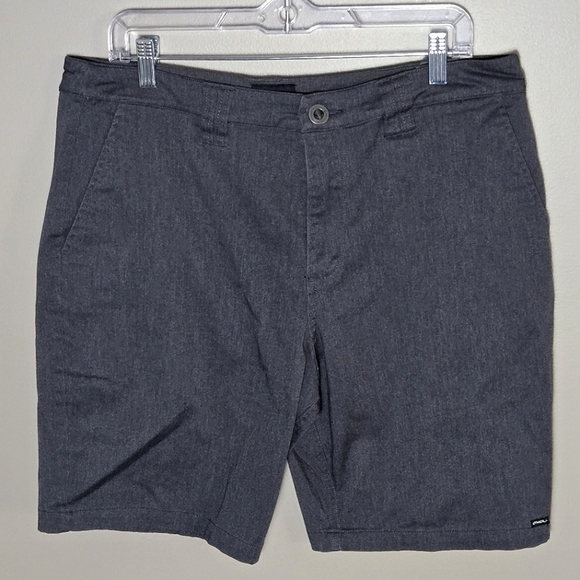 Men's O'neill Heathered Gray Hybrid Series Board CoastalCore Shorts, Size 34 - Picture 1 of 4